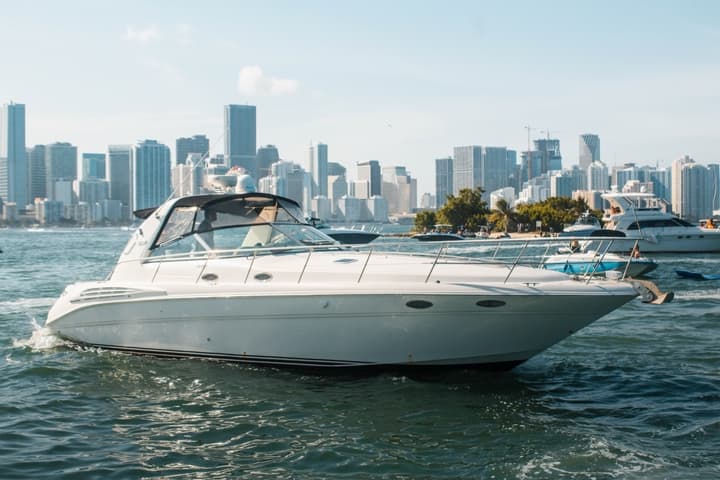 45 Sea Ray luxury charter yacht - Miami, FL, USA