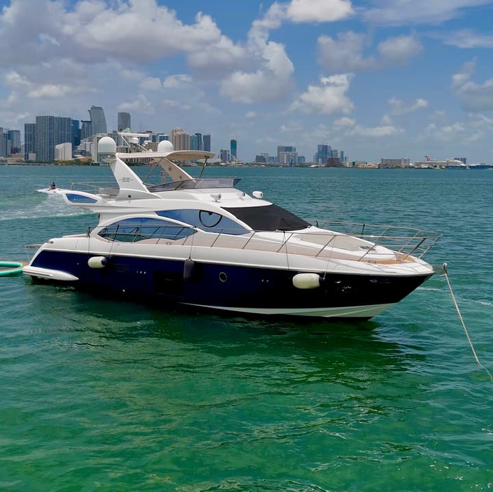 55 Azimut luxury charter yacht - Venetian Marina & Yacht Club, 1635 N Bayshore Dr, Miami, FL 33132, USA